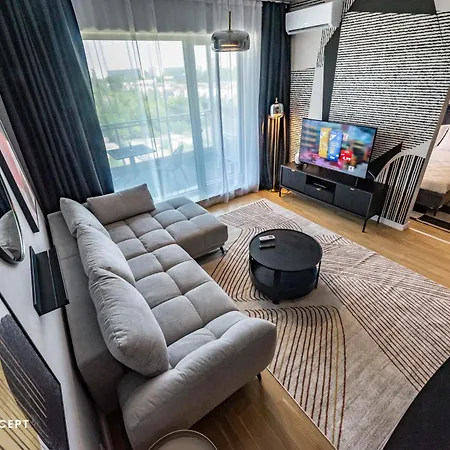 Apartment Luxury With Terrace And View Bucharest